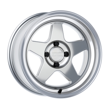 Kansei KNP Wheel - 15x7.0 / Offset +0 / 4x100 / Bore 73.1mm (Hyper Silver with Bright Machined Lip)