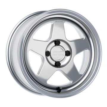 Kansei KNP Wheel - 15x7.0 / Offset +25 / 4x100 / Bore 73.1mm (Hyper Silver with Bright Machined Lip)