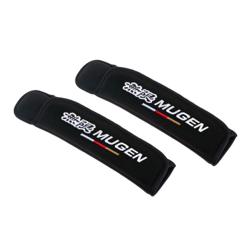 Mugen Seat Belt Shoulder Pads - Black