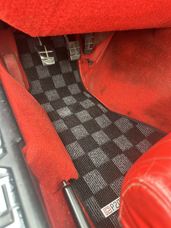 Evasive Motorsports: Phase 2 Motortrend Checkered Race Floor Mats