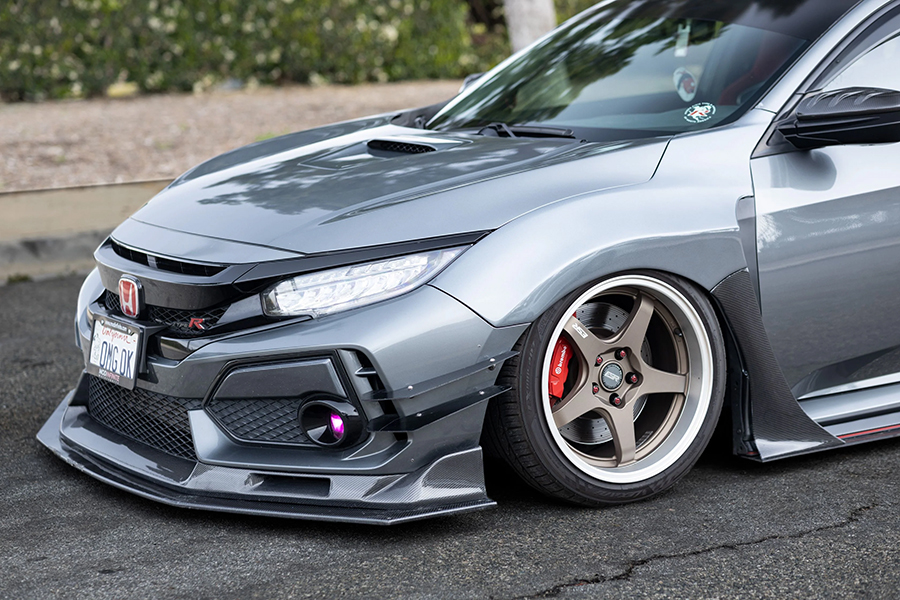 Evasive Motorsports: Sayber Design Wide Front Fenders (+25mm) with