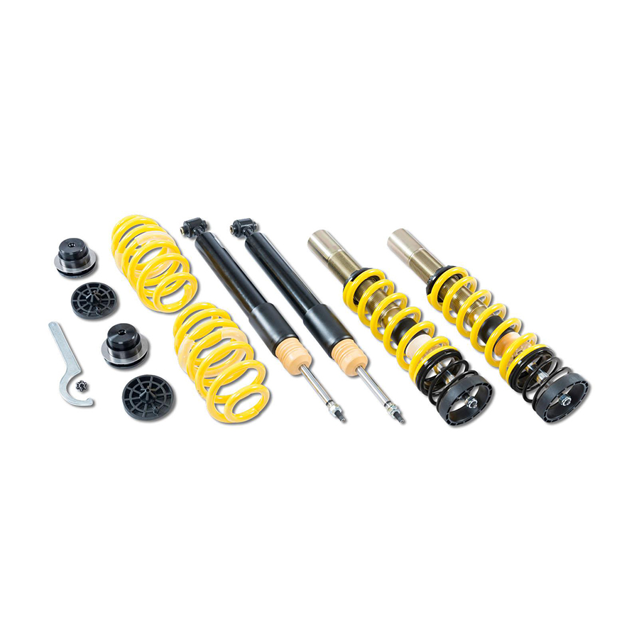 ST Suspensions ST Adjustable Lowering Springs - 2017-2020 Audi A4 Sedan w/o Electronic Damper