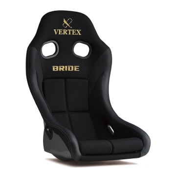 Vertex x Bride Zieg IV Wide Seat - Black / FRP Silver FRP Shell