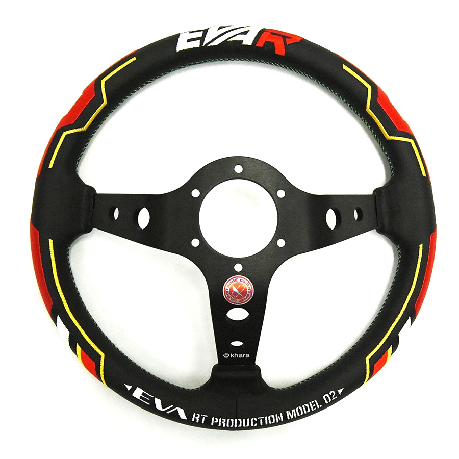 パーツ VERTEX EVA RT PRODUCTION MODEL 02 Evasive Motorsports: Vertex x Evangelion Racing Steering Wheel