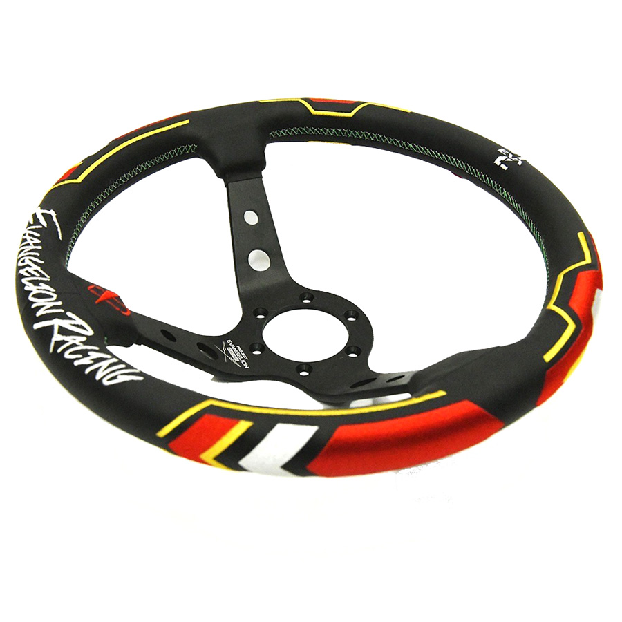 Evasive Motorsports: Vertex x Evangelion Racing Steering Wheel