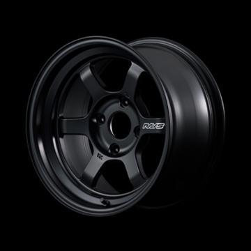 Volk Racing TE37V 2324 Wheel (S Rim ) - 15x7.5 / Offset +25 / 4x100 (Matte Black)