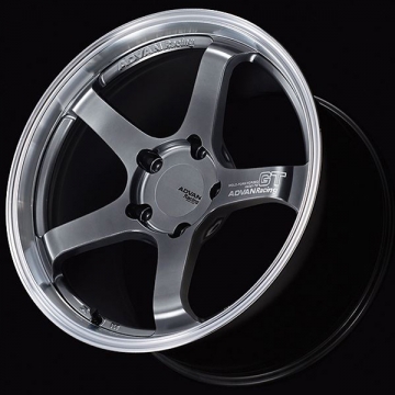 Advan GT Beyond Wheel (Concave 3) - 18x9.5 / Offset +38 / 5x114.3 (Machining & Hyper Platinum Black)