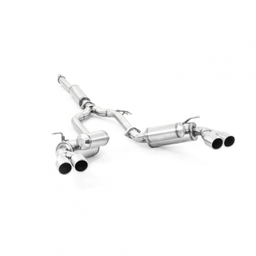 ARK Performance GRiP Exhaust System (Polished) - Hyundai Genesis Coupe 2.0T 10-14