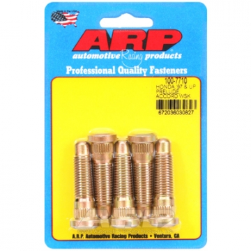 ARP Wheel Studs Stock Length - Honda '97 & later M12x1.5 1.85" UHL