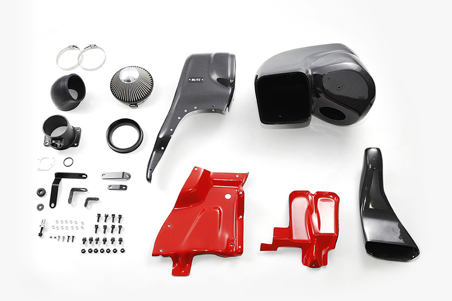Evasive Motorsports: Blitz Carbon Intake System - Honda Civic Type
