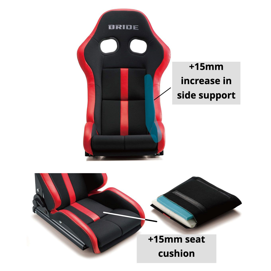 Evasive Motorsports: Bride Stradia III EVO-S Reclining Seat Evasive Motorsports: Bride Stradia III EVO-S Reclining Seat