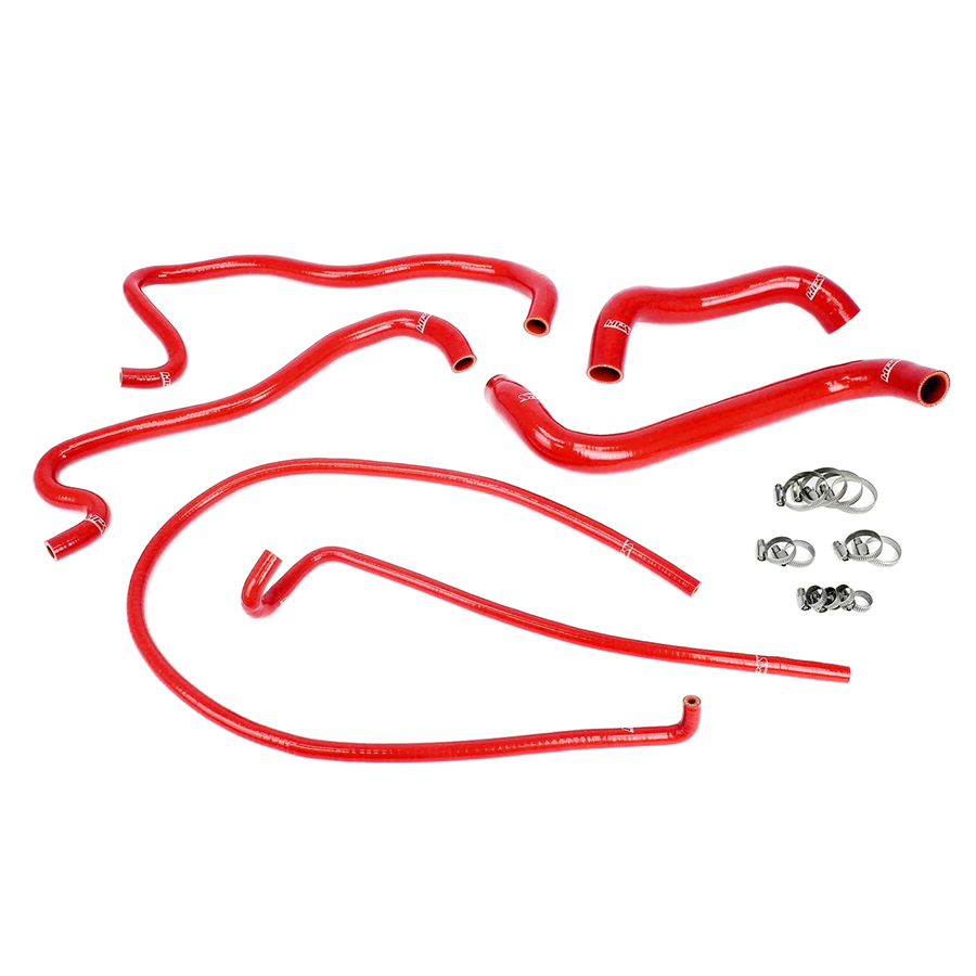 HPS Silicone Radiator & Heater Hose Kit – Red, Fits 2001-2004 Jeep Grand Cherokee WJ 4.7L V8 | High-Temp 3-Ply