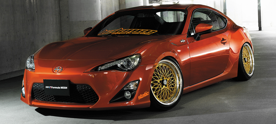 Evasive Motorsports: SSR Formula Mesh Wheel - 19x10.0 / Offset -14