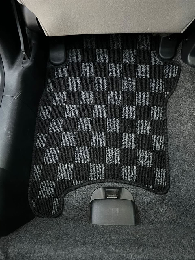 Evasive Motorsports: Phase 2 Motortrend Checkered Race Floor Mats