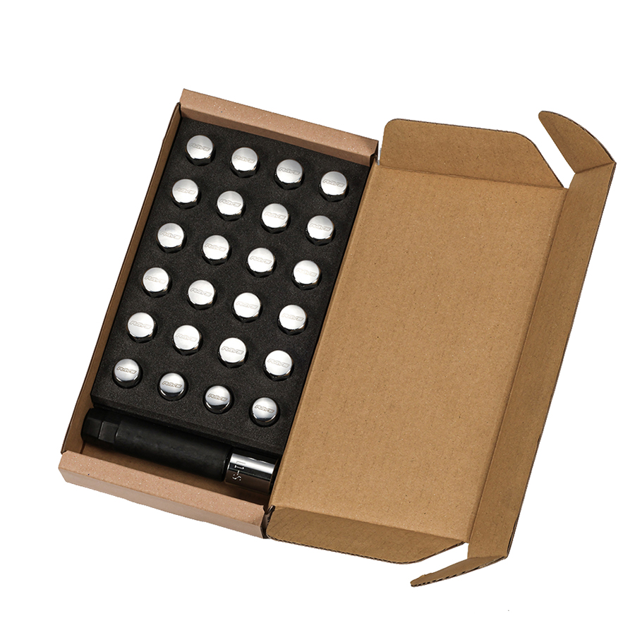 Evasive Motorsports: RAYS 17Hex L31 6-Hole Lock and Nut Set - Set