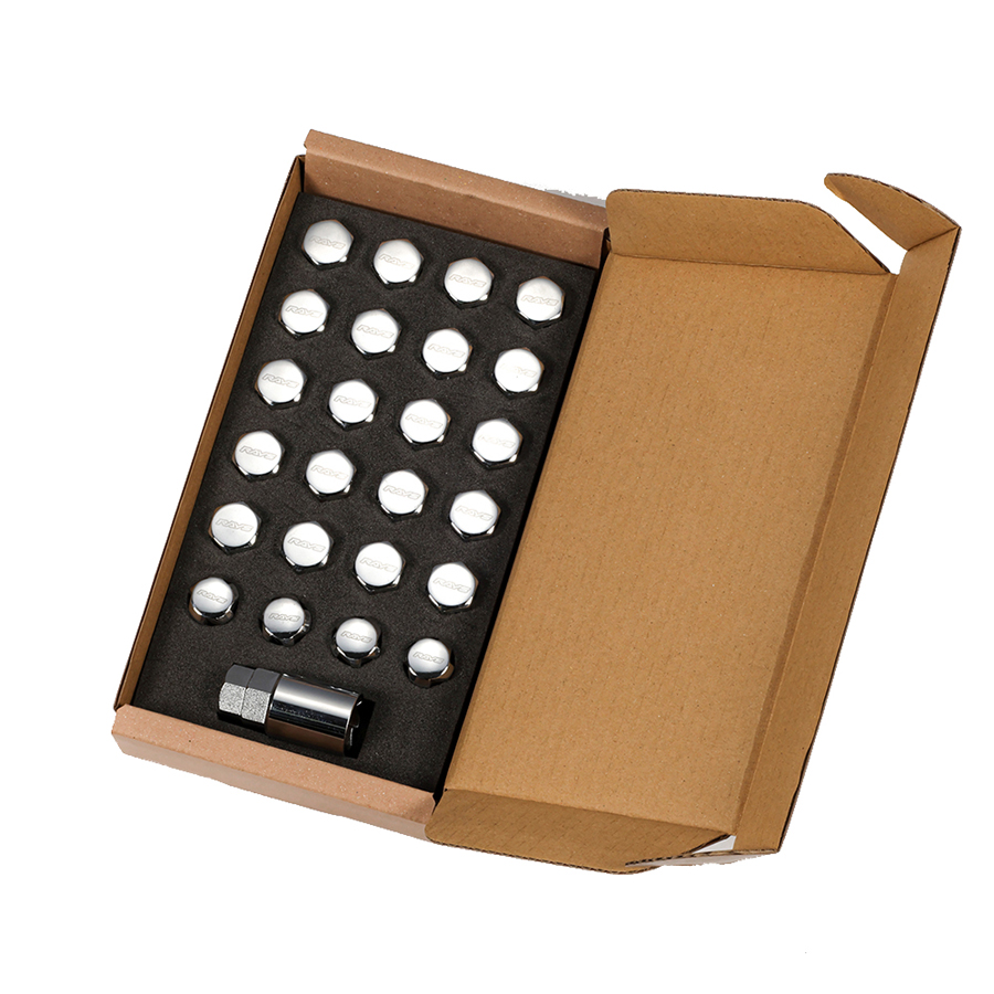 Evasive Motorsports: RAYS 19Hex L31 6-Hole Lock and Nut Set - Set