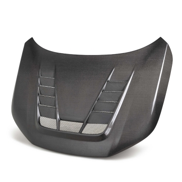 Seibon TV-Style Double Sided Carbon Fiber Hood - Honda Civic Type R FL5 2023+