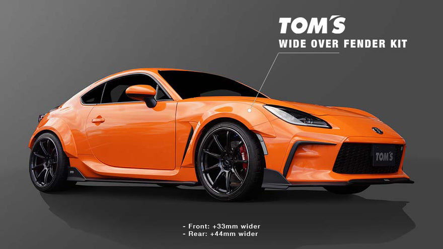 Evasive Motorsports: TOM'S Racing Wide Body Over Fender - Toyota