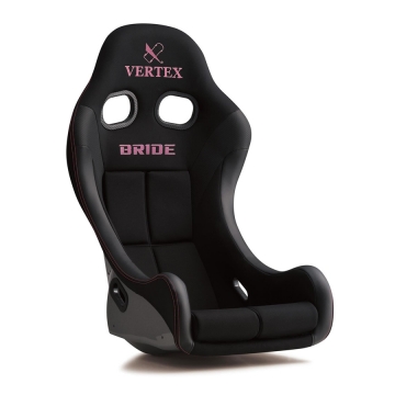 Vertex x Bride Funky Queen Zieg IV Seat - Black / Funky Queen Pink / FRP Silver FRP Shell