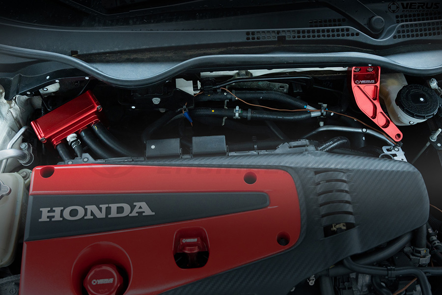 Evasive Motorsports: Verus Engineering Air Oil Separator (Red