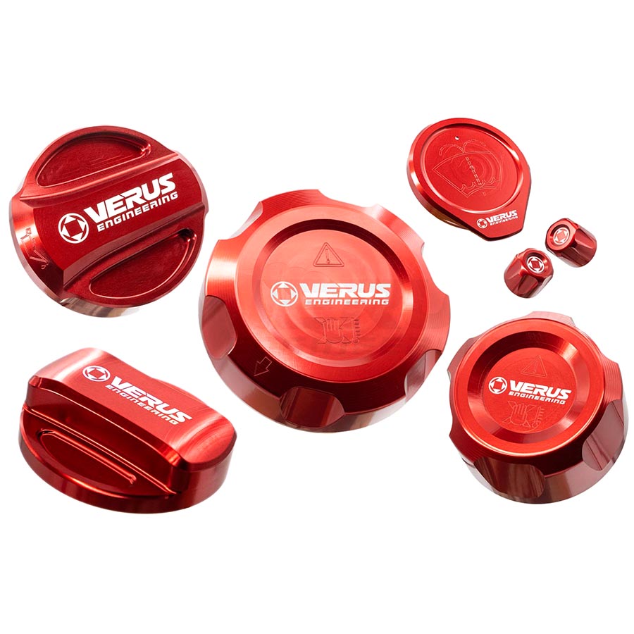 Evasive Motorsports: Verus Engineering Full Car Cap Cover Kit (Red ...