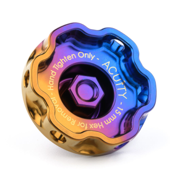 Acuity Podium Ti Oil Cap (Burnt Titanium): Honda / Acura B, D,F, H, I, J, K, L& R Series Engines