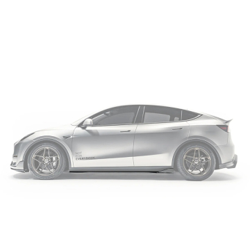 ADRO V2 Carbon Fiber Side Skirts - Tesla Model Y 2020+