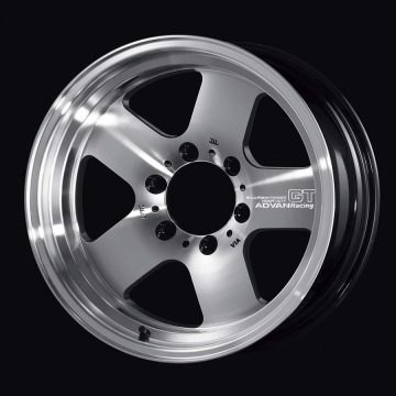 Advan GT Heavy Duty Wheel - 17x8.0 / Offset +20 / 6x139.7 (Machining & Diamond Cut)