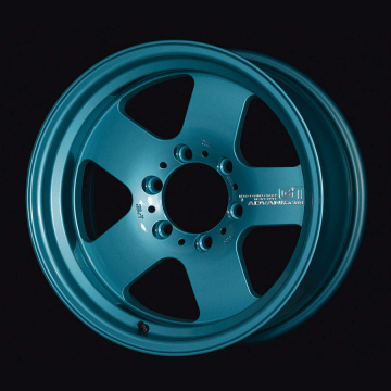 Advan GT Heavy Duty Wheel - 17x8.0 / Offset +20 / 6x139.7 (Racing Turquoise)