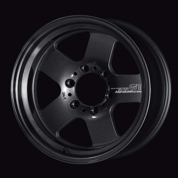 Advan GT Heavy Duty Wheel - 17x8.0 / Offset +20 / 6x139.7 (Racing Titanium Black)