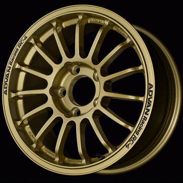 Advan RC-4 Wheel - 15x6.0 / Offset +40 / 4x100 (Rally Gold)