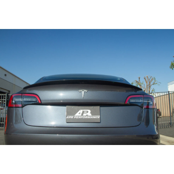 APR Performance Carbon Fiber Rear Deck Spoiler - Tesla Model 3 17-23