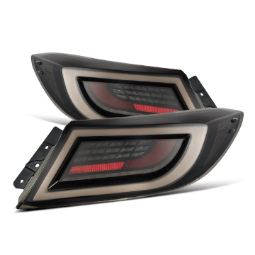 Alpharex LUXX-Series LED Tail Lights (Black Smoke) - Toyota GR86 / Subaru BRZ 2022+
