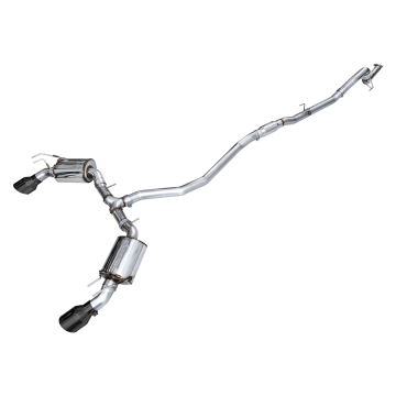 AWE Touring Edition Exhaust (Dual Diamond Black Tips) - Honda Civic Si FE1 2022+ / Acura Integra DE4 1.5T 2023+