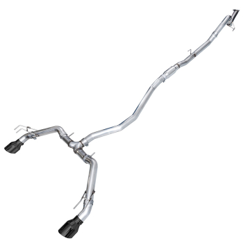 AWE Track Edition Exhaust (Dual Diamond Black Tips) - Honda Civic Si FE1 2022+ / Acura Integra DE4 1.5T 2023+