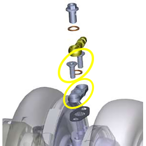 HKS Attachment Assy Oil Line