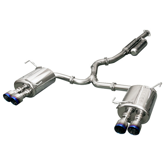 HKSスーパーターボマフラー　Wテール　WRXSTI Evasive Motorsports: HKS Super Turbo Muffler W-Tail Exhaust