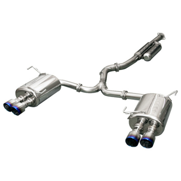 HKS Super Turbo Muffler W-Tail Exhaust - Subaru WRX VAG / STI VAB/VAF 15-21