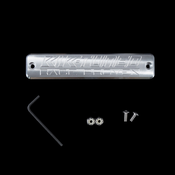K-Tuned Logo Plate for K-Tuned Coil Pack Cover - 5" long x 1" tall