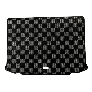 Phase 2 Motortrend Checkered Race Rear Trunk Mat (Dark Grey) - Toyota GR Corolla 2023+