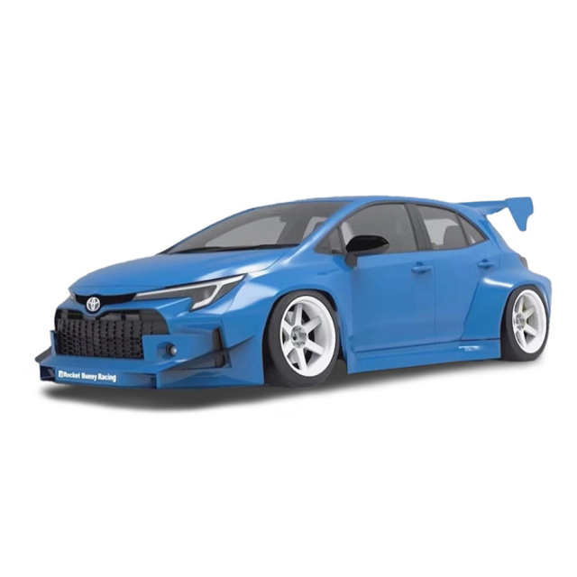 TOYOTA GR COROLLA PANDEM ボディシェル Toyota GR Corolla PANDEM 1/10 BODY SET [Addiction RC] AD-RB11