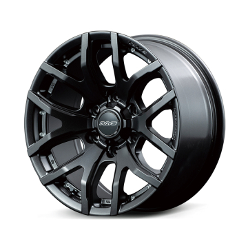 RAYS Offroad F6 Gain Wheel - 20x8.5 / Offset +22 / 6x139.7 (Semigloss Super Dark Gunmetal)