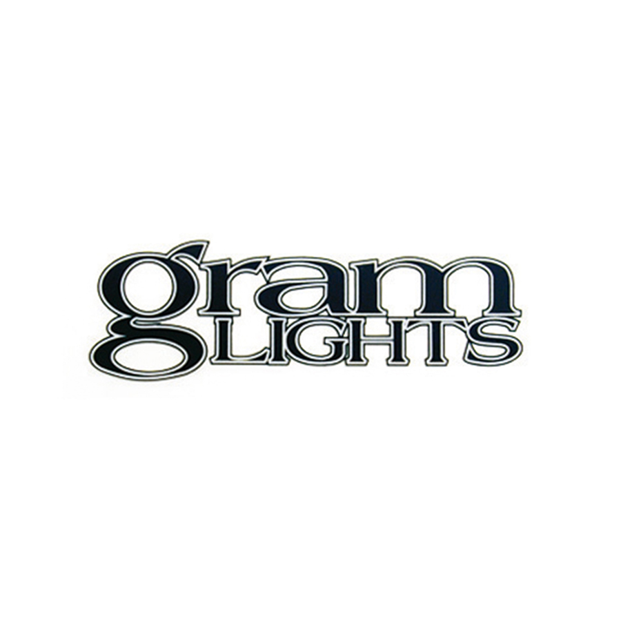 Evasive Motorsports: Gram Lights No 3 80mm Spoke Sticker (1 Piece / Black)