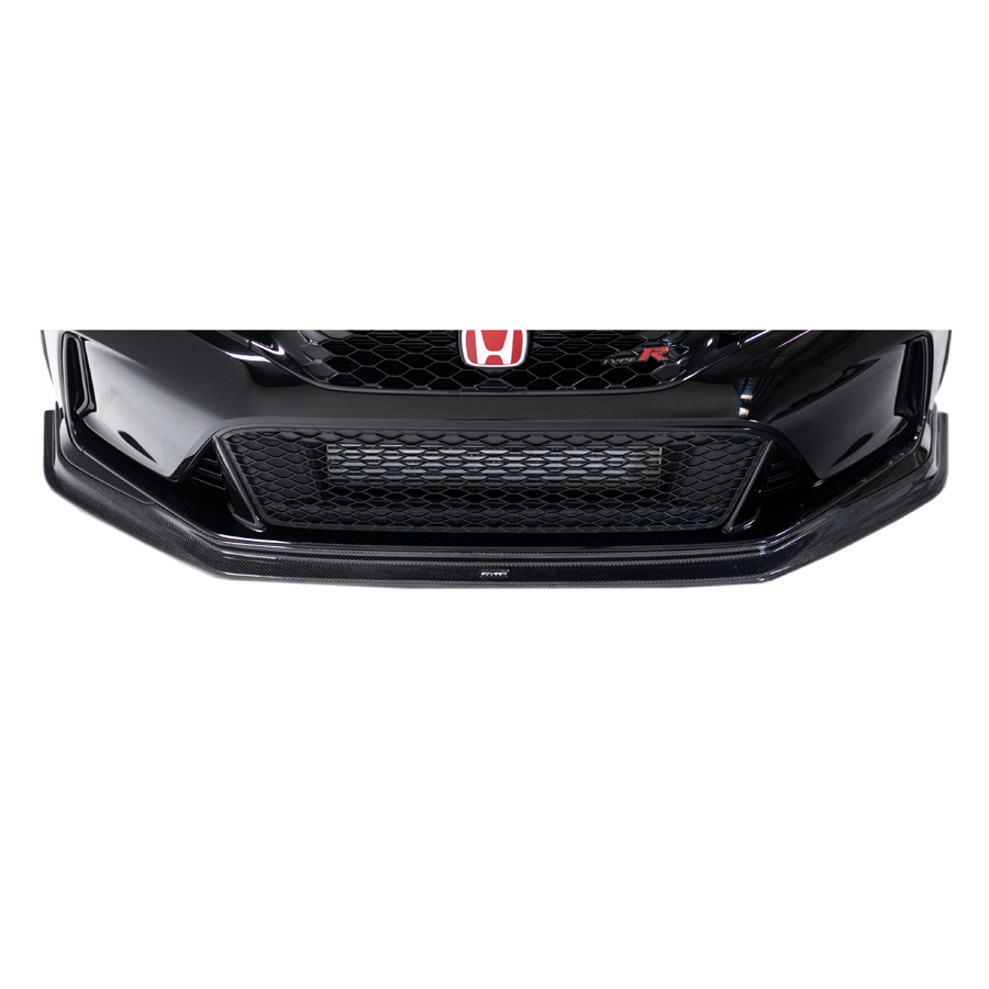 thumbnail image 2 of MagicDrift Urethane Front Bumper Lip For 2001-2003 Honda Civic Coupe/Sedan – Carbon Fiber Print 2 of 4
