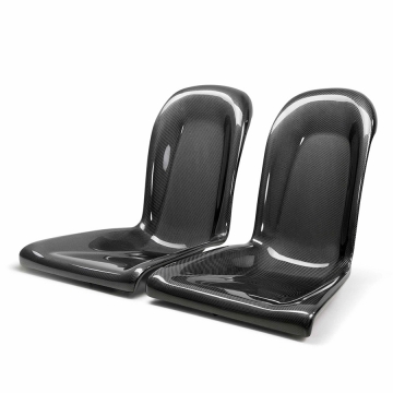 Seibon Carbon Fiber Rear Seat Panels (Pair) - Nissan GTR R35 09-22