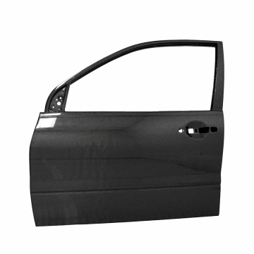 Seibon Carbon Fiber Front Doors (Pair) - Mitsubishi Evolution VIII / IX 03-06