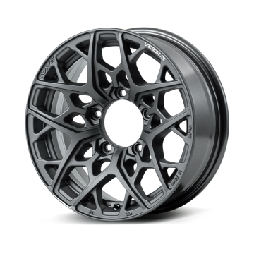 Versus VV25MX Wheel (Face 1) - 16x5.5 / Offset +20 / 5x139.7 (Matte Super Dark Gunmetal)
