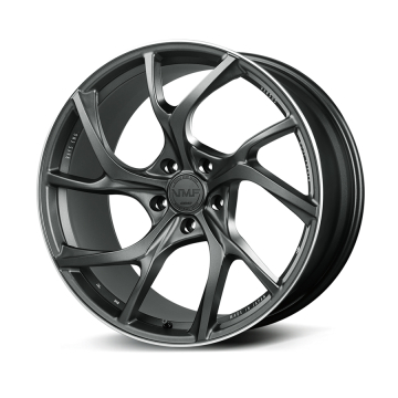 Versus Mode Forged C-01 Prius Wheel - 19x7.0 / Offset +40 / 5x114.3 (Matte Gunblack / Rim Edge DC)