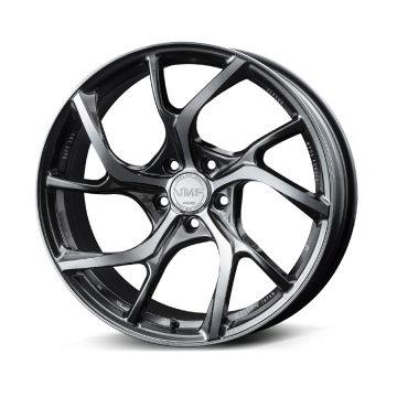 Versus Mode Forged C-01 Wheel - 19x8.0 / Offset +45 / 5x112 (Diamond Cut / Shining Black Metal)