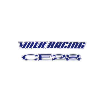 Volk Racing CE28N 14/15" Spoke Sticker Set (2 Pieces / Blue)